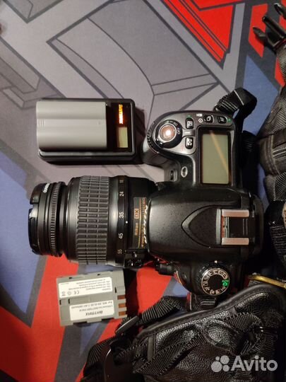 Nikon d80 Kit 18-55 2акб з/у кейс комплект