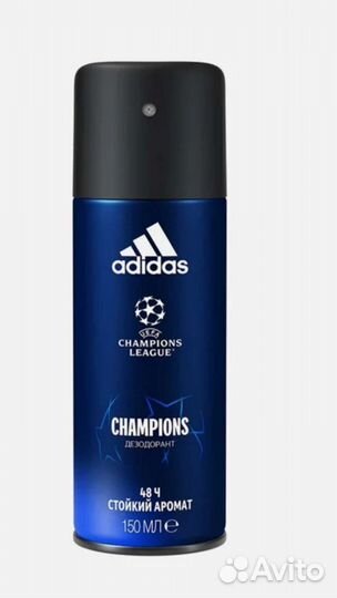 Adidas мужской дезодорант climacool champions