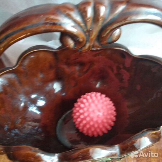 Ваза конфетница глина