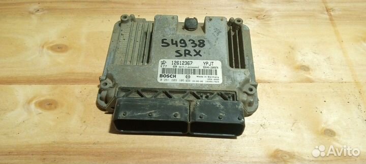 Блок управления двигателем (Cadillac SRX I)