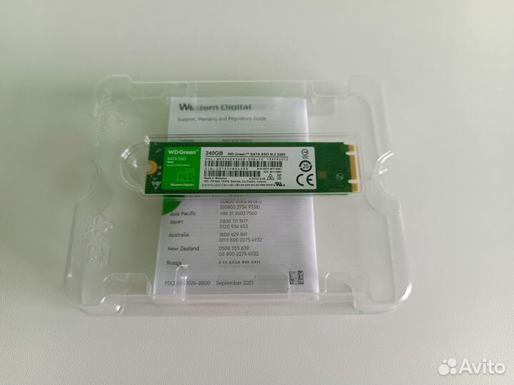 SATA SSD WD Green 240 Gb