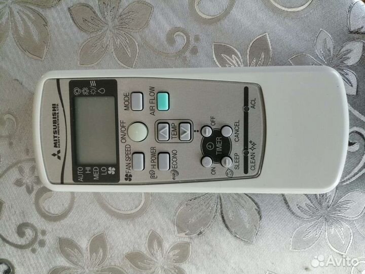 Пульт для кондиционера mitsubishi