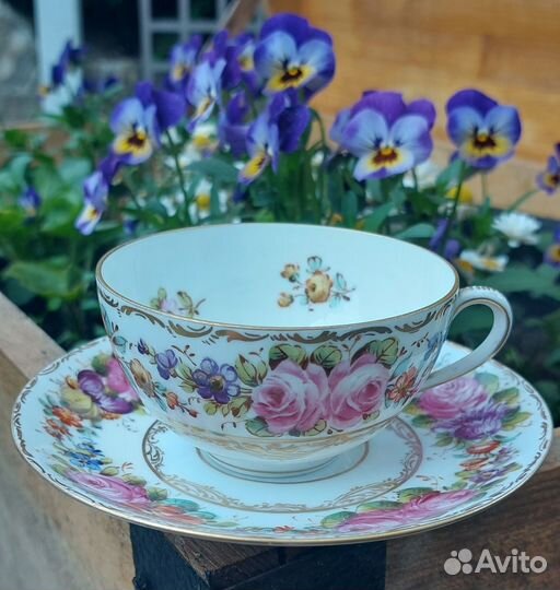 Чашечка с блюдцем, Европа