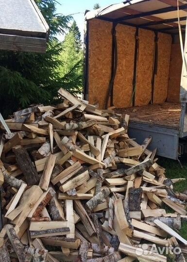 Дрова колотые