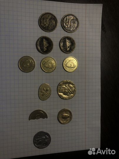 Монеты из магнита