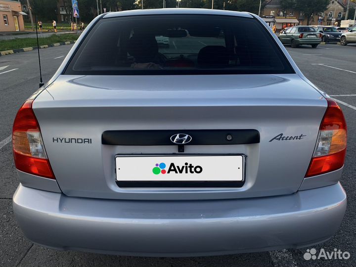 Hyundai Accent 1.5 МТ, 2007, 266 736 км