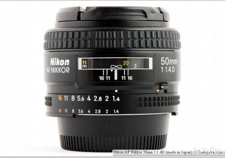 Объектив Nikon AF Nikkor 50mm 1:1.4D