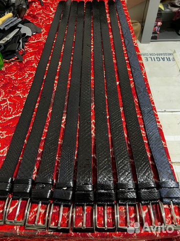 Изделия из Кожи Питона, Ремни, Кепки