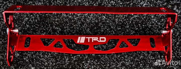 Крепление номера TRD (Золотой)