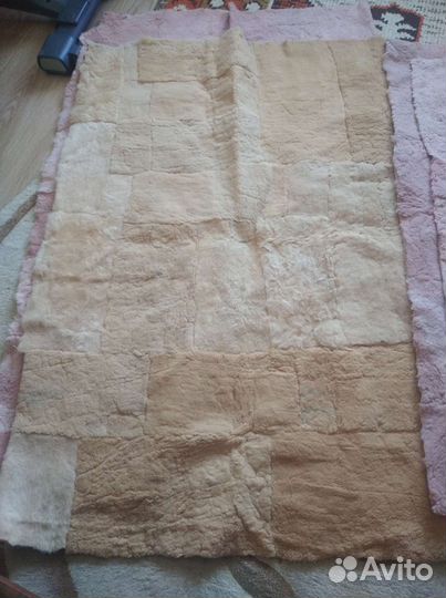 Пластины меховые из овчины натуральные