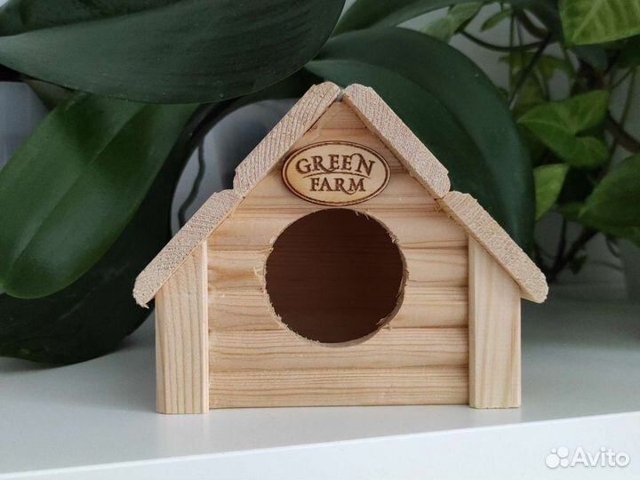 Домик (изба) для хомяков GreenFarm