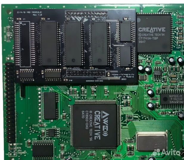 Модуль расширения памяти для AWE64 Value 8mb 6mb