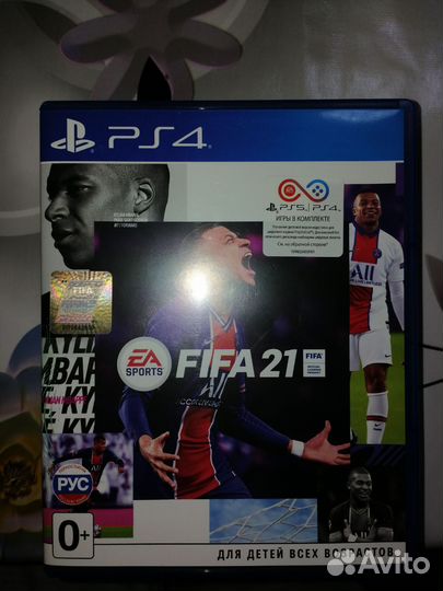 FIFA 21 нхл 21 на ps4 в отличном состоянии
