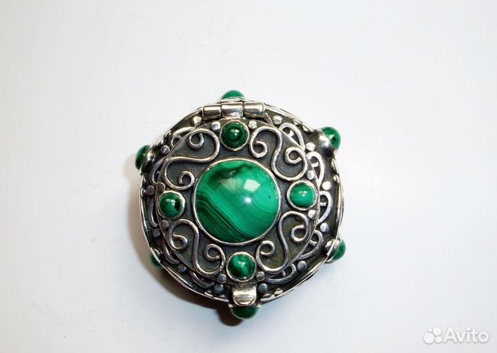 Серебряная пепельница таблетница