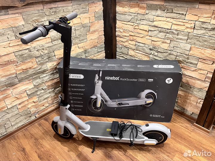 Электросамокат Ninebot KickScooter Max G30LP 10200