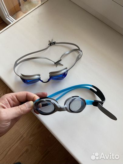 Очки для плавания fashy 2шт