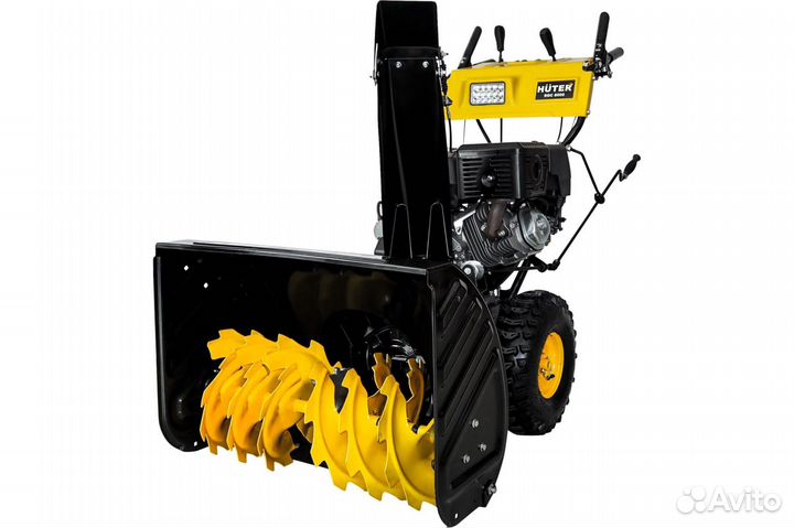 Снегоуборочная машина huter SGC 8000 с электростар