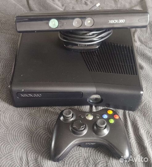 Xbox 360 250 Gb Freeboot, kinect + 60 игр