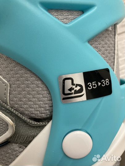 Коньки Oxelo детские раздвижные 35-38