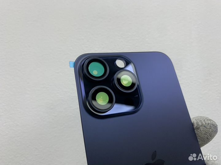 Задняя панель iPhone 15 Pro Max Blue (HQ)