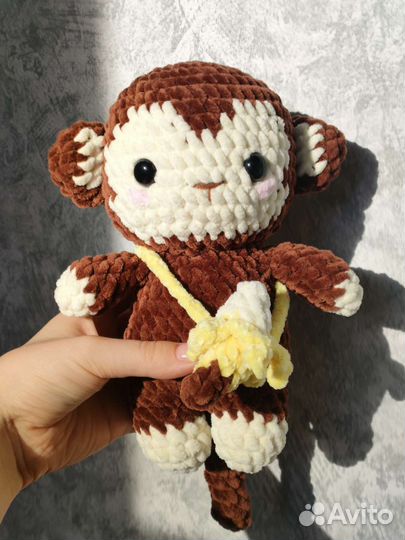 Мягкие вязаные игрушки (ручная работа)