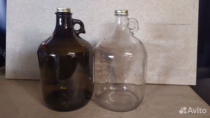 Бутылка стеклянная 1 галлон