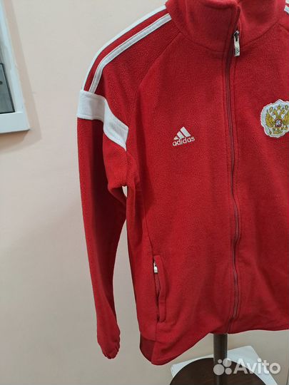 Флисовая толстовка Adidas Оригинал 50 размера