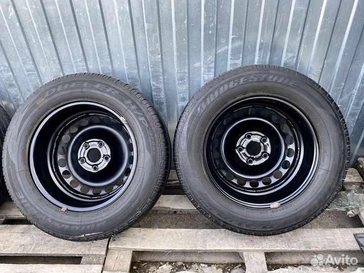Колеса штампы Vag R16 5/112 + Bridgestone 215/65