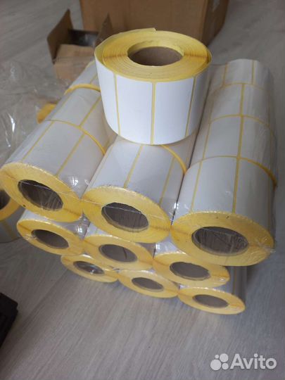 Термоэтткетка 58*30