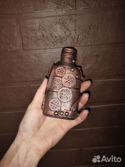 Бутылочки в стиле лофт(индастриал,стимпанк)