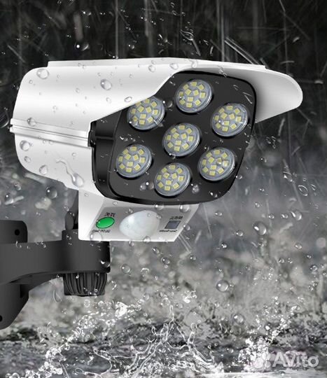 Фонарь с датчиком движения муляж камера