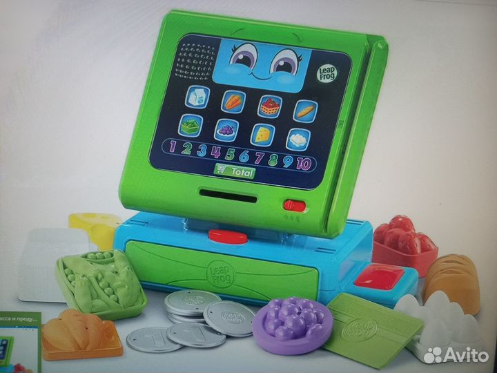Касса игрушка Кассовый аппарат Fisher Price Classi
