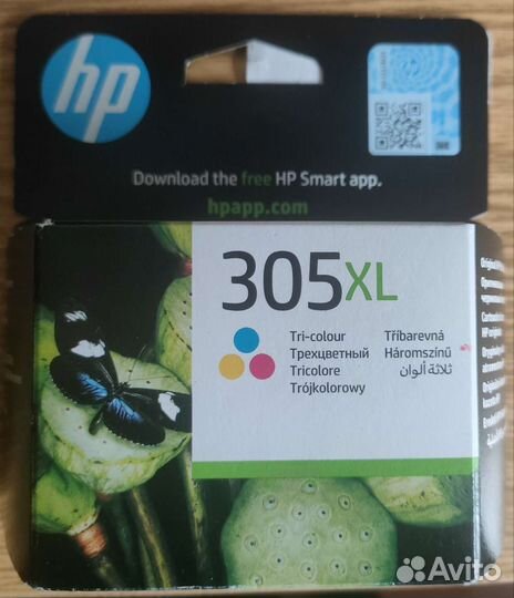 Картридж для принтера hp 305 xl трехцветный