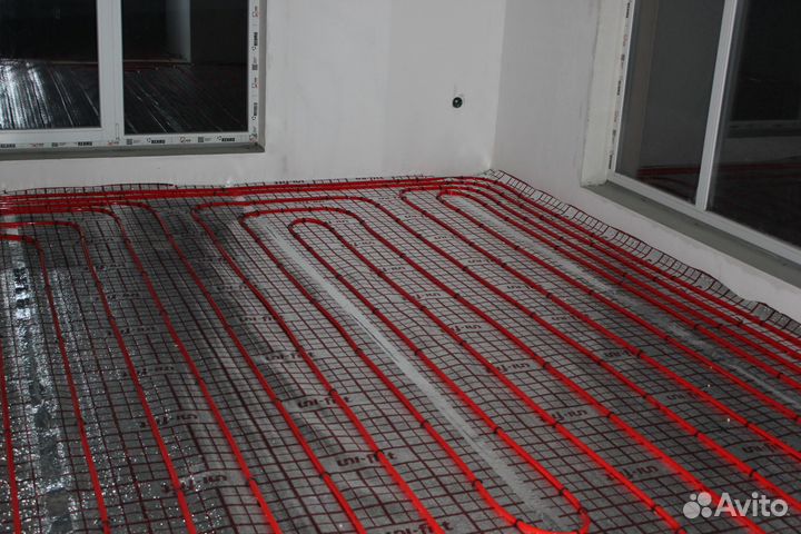 Водяной теплый пол,отопление,водоснабжение