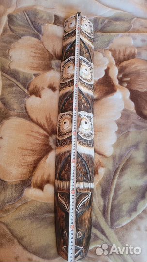 Маски деревянные. Настенные. Индонезия