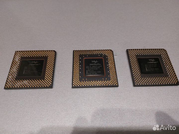 Ретро процессоры intel