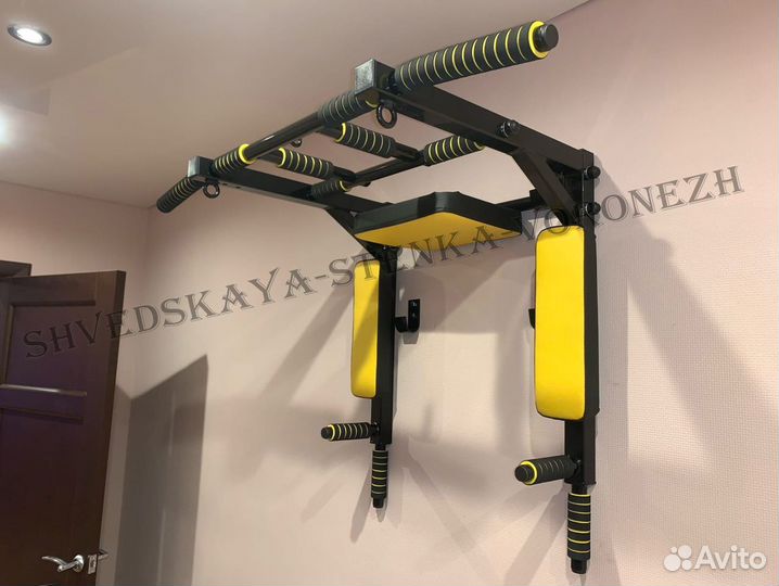 Турник Брусья Пресс 3в1 усиленный 40х40 Power Люкс