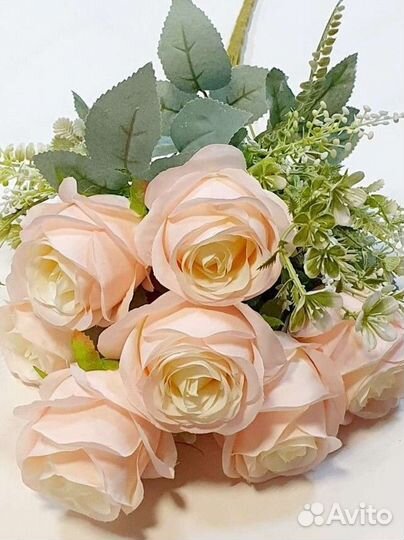 Искусственные цветы для декора свадьбы