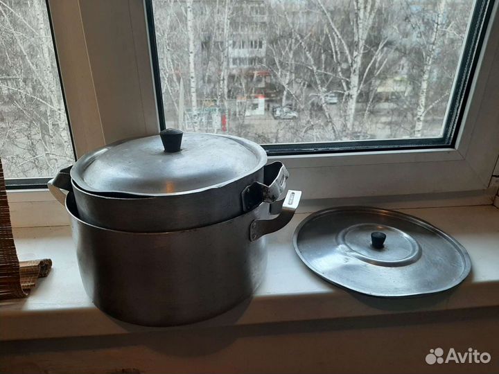 Кастрюля алюминиевая бу СССР