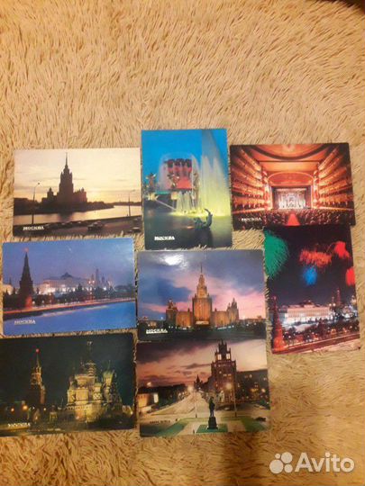Открытки 1982г Москва
