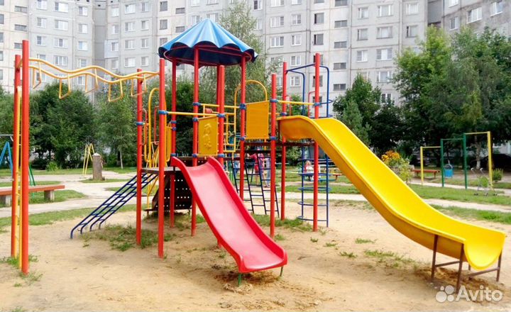 Игровые и спортивные уличные комплексы