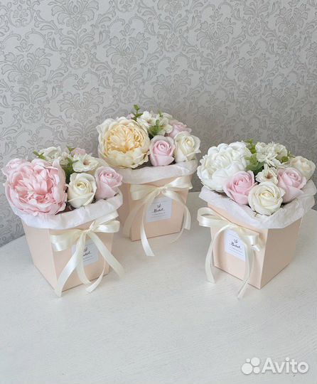 Цветы букеты из мыла на праздник