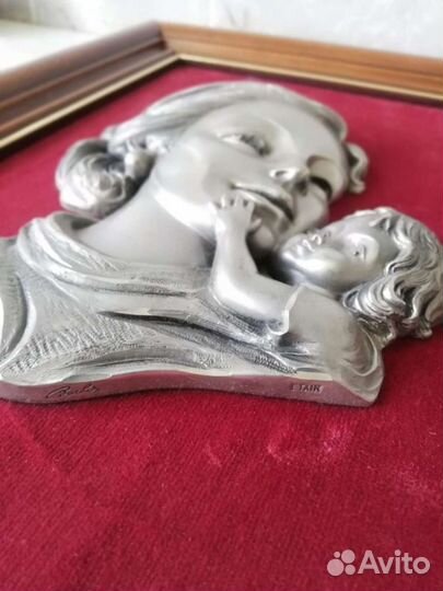 Картина из олова