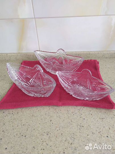 Хрустальная посуда СССР