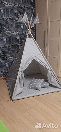 Детский домик-шалаш вигвам