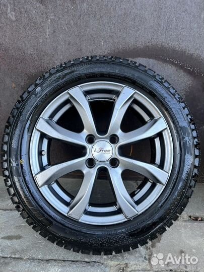 Комплект зимних шипованных колес R15