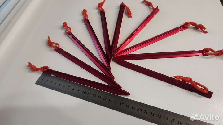 Легкие, прочные колышки для палатки