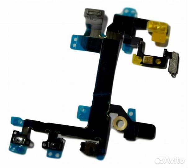 Шлейф iPhone SE + кнопка включения + кнопки громко