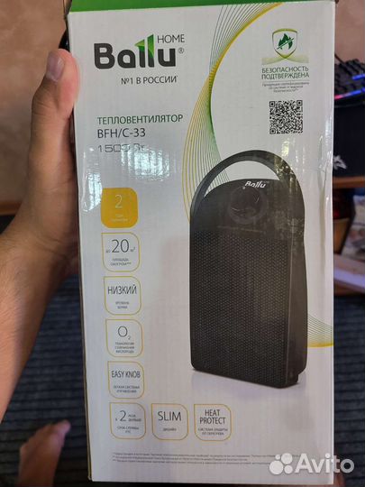 Керамический тепловентилятор Ballu BFH/С-33