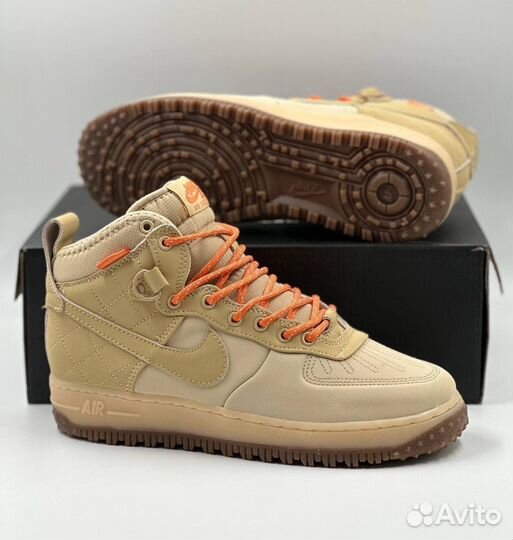 Nike Air Force 1 Duckboot с мехом